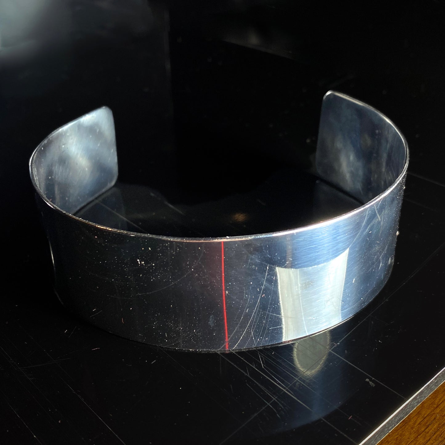 Iris - elegant minimalist stainless steel choker