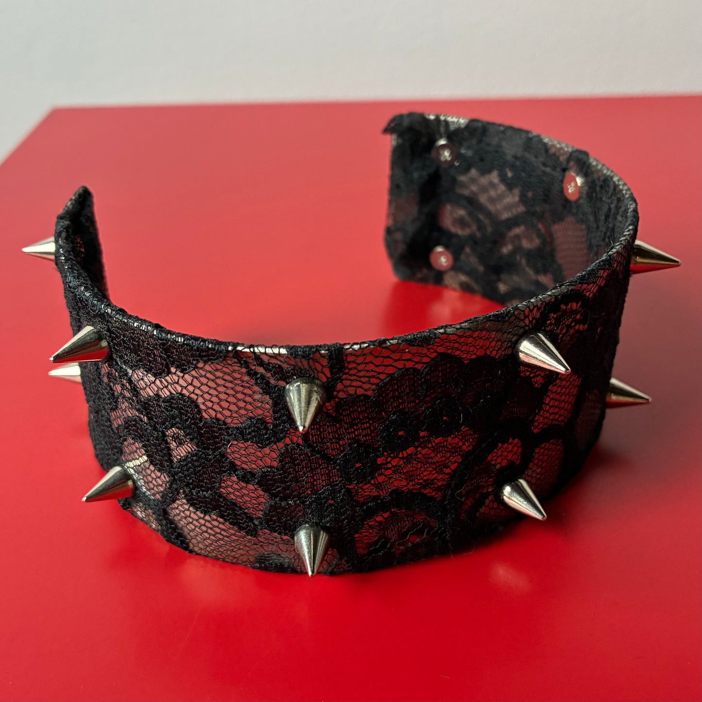 Lace Cat — Lace & Steel Choker
