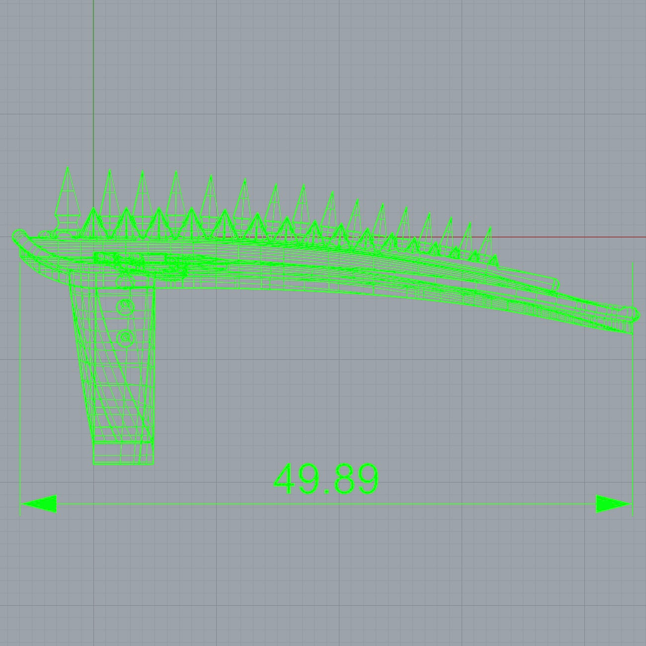 Vagina dentata - digital download claw ring stl file
