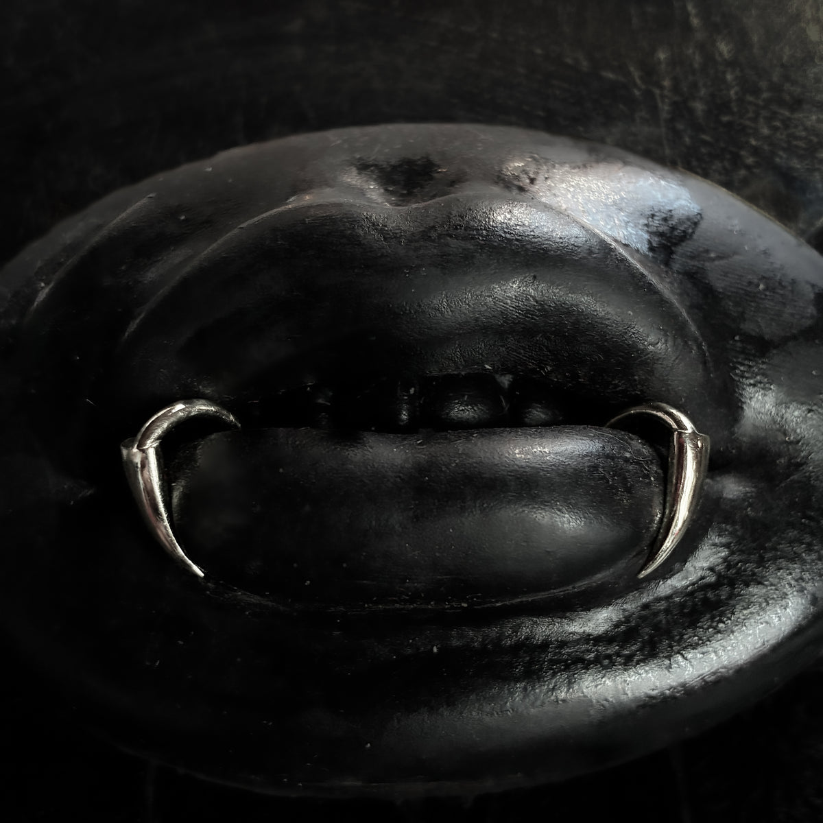 Horny Cat' fangs lip cuffs