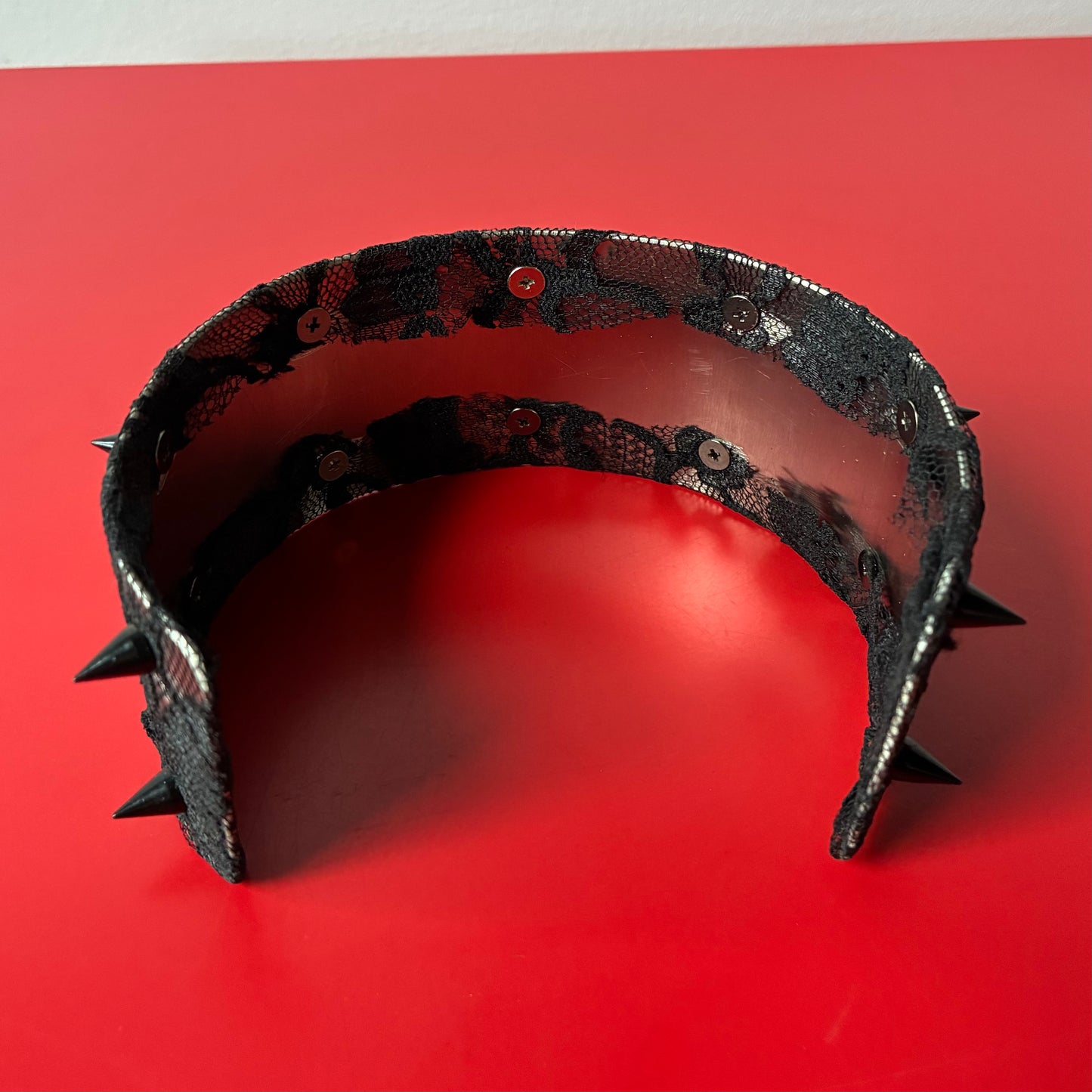 Black Cat Lace — Lace & Spike Choker