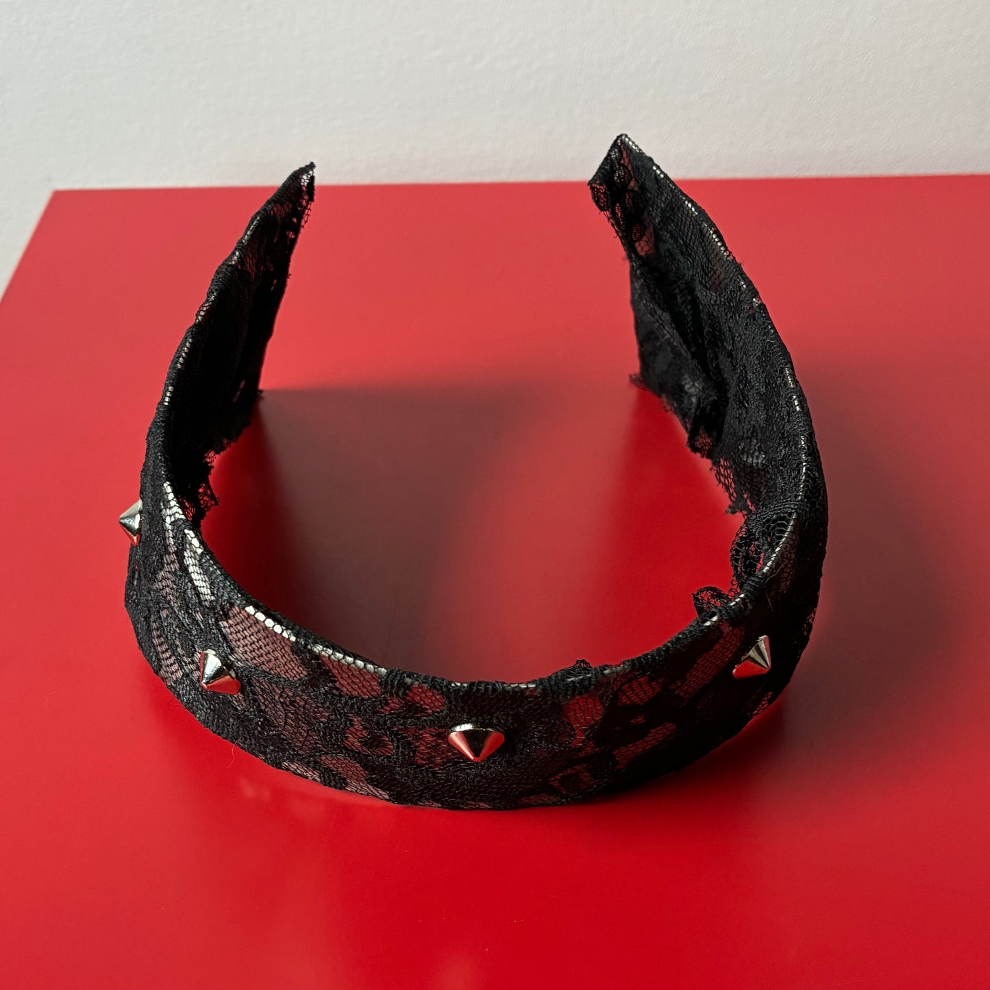 Lace Dictatrix — Studded Lace Collar