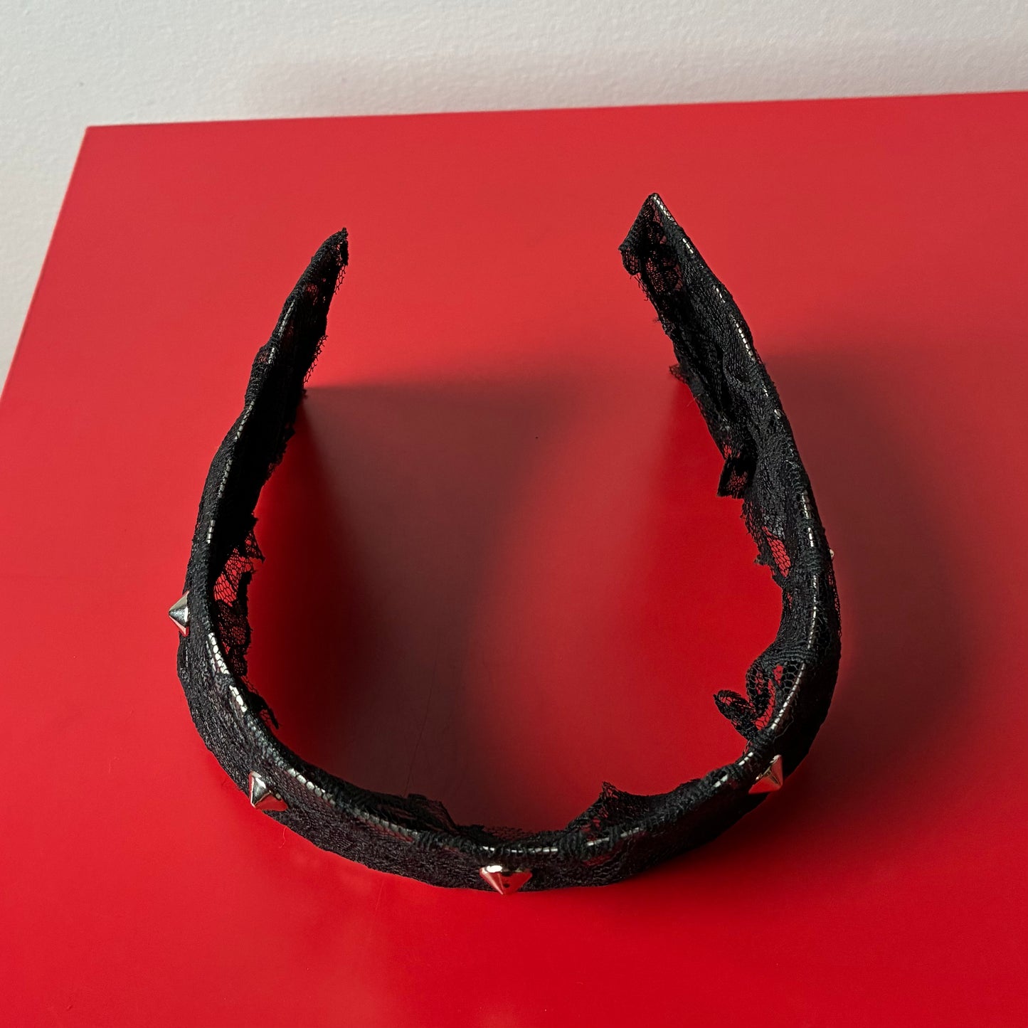 Lace Dictatrix — Studded Lace Collar