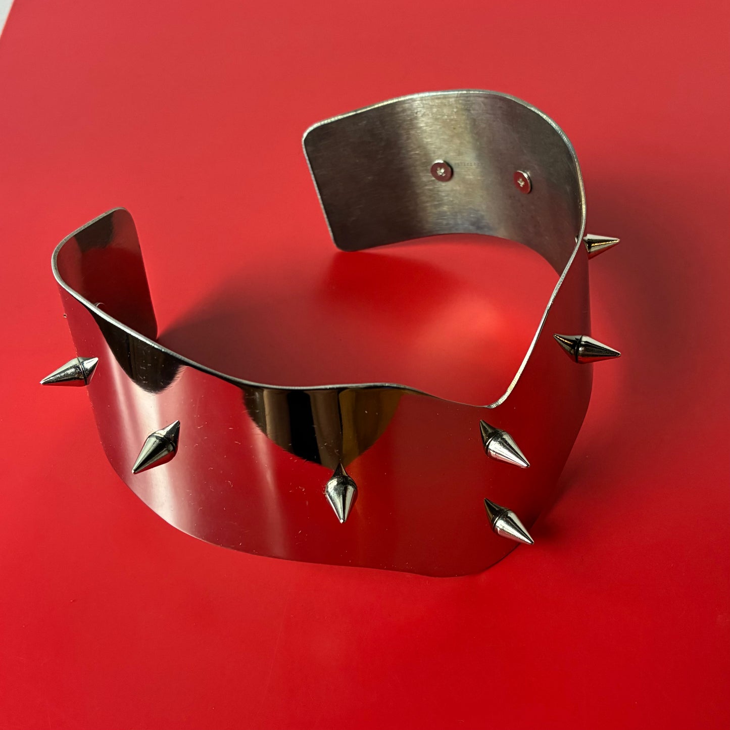 Goddess Thorns — Spiked Silver Choker