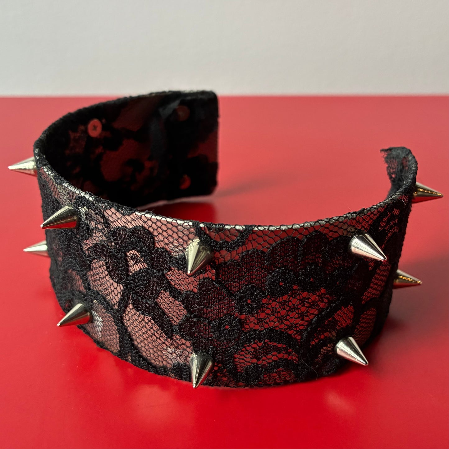 Lace Cat — Lace & Steel Choker