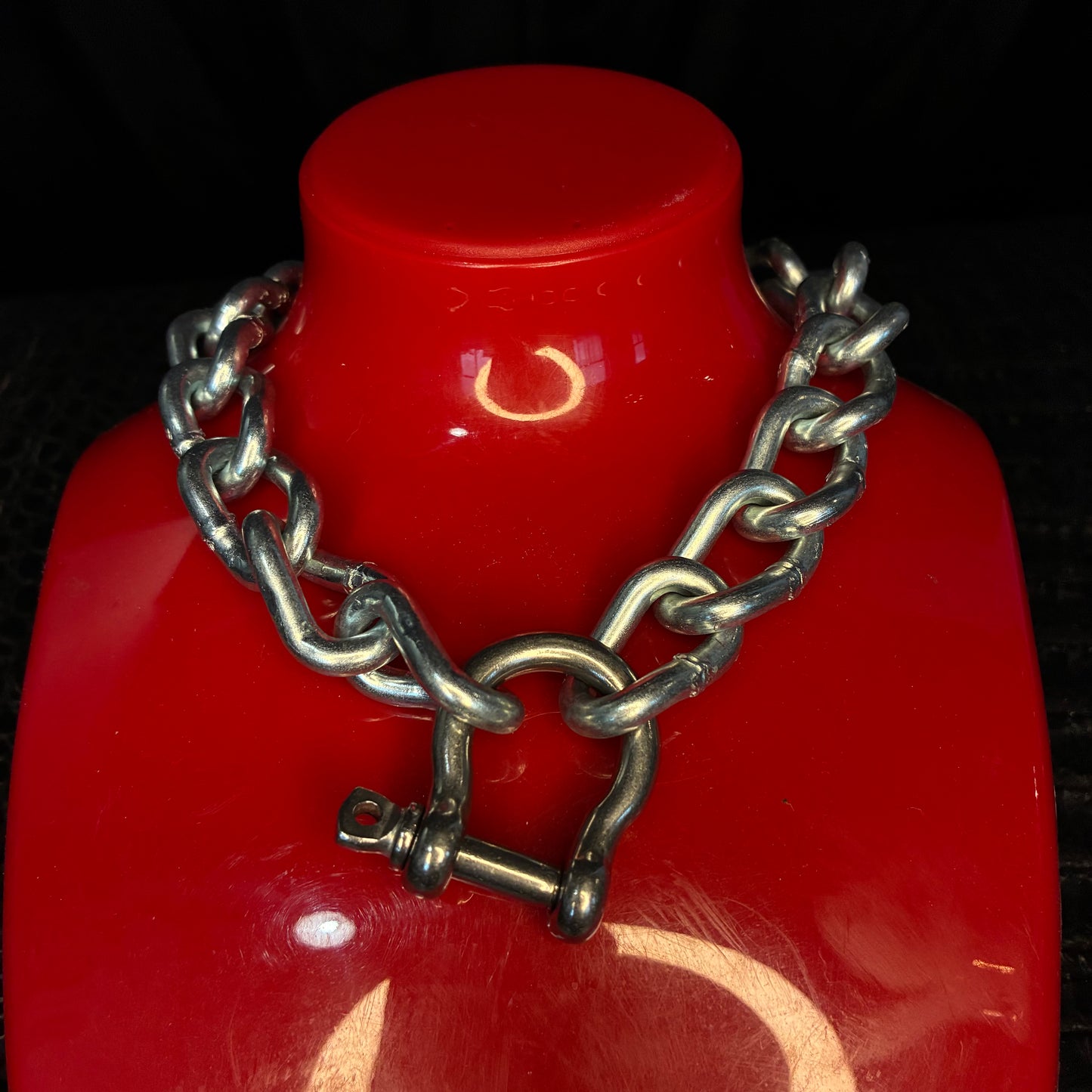 Devilicious - Heavy steel chain choker