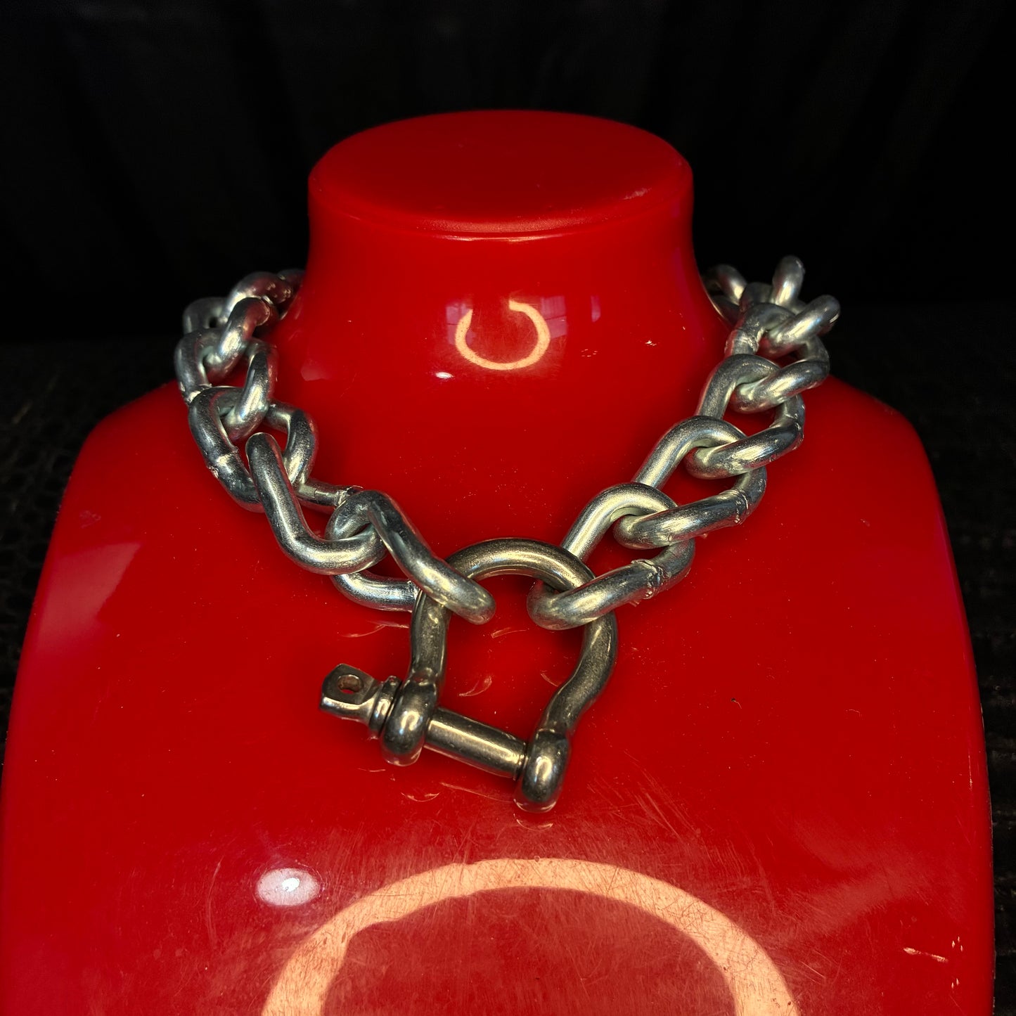 Devilicious - Heavy steel chain choker