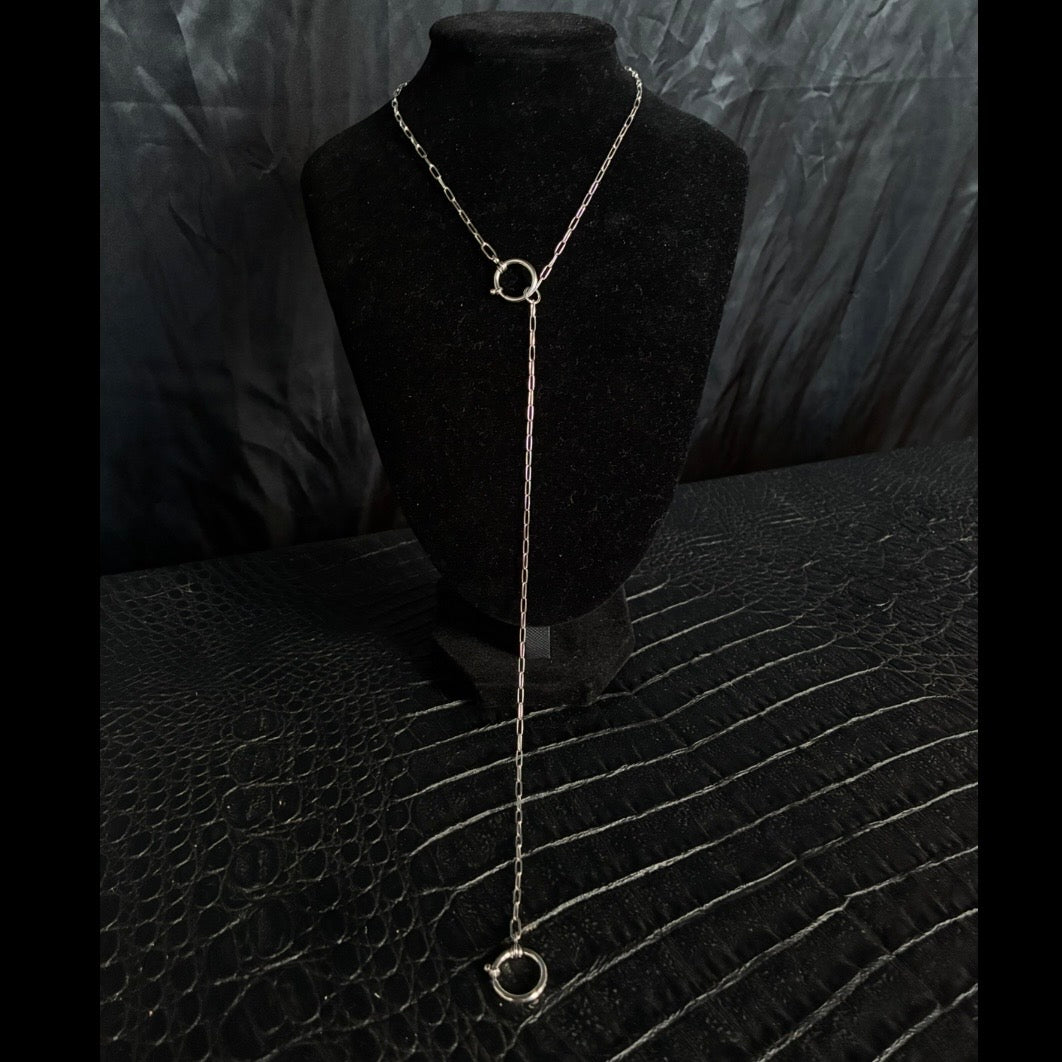 Gatekeeper - Chastity key holder chain, sterling silver