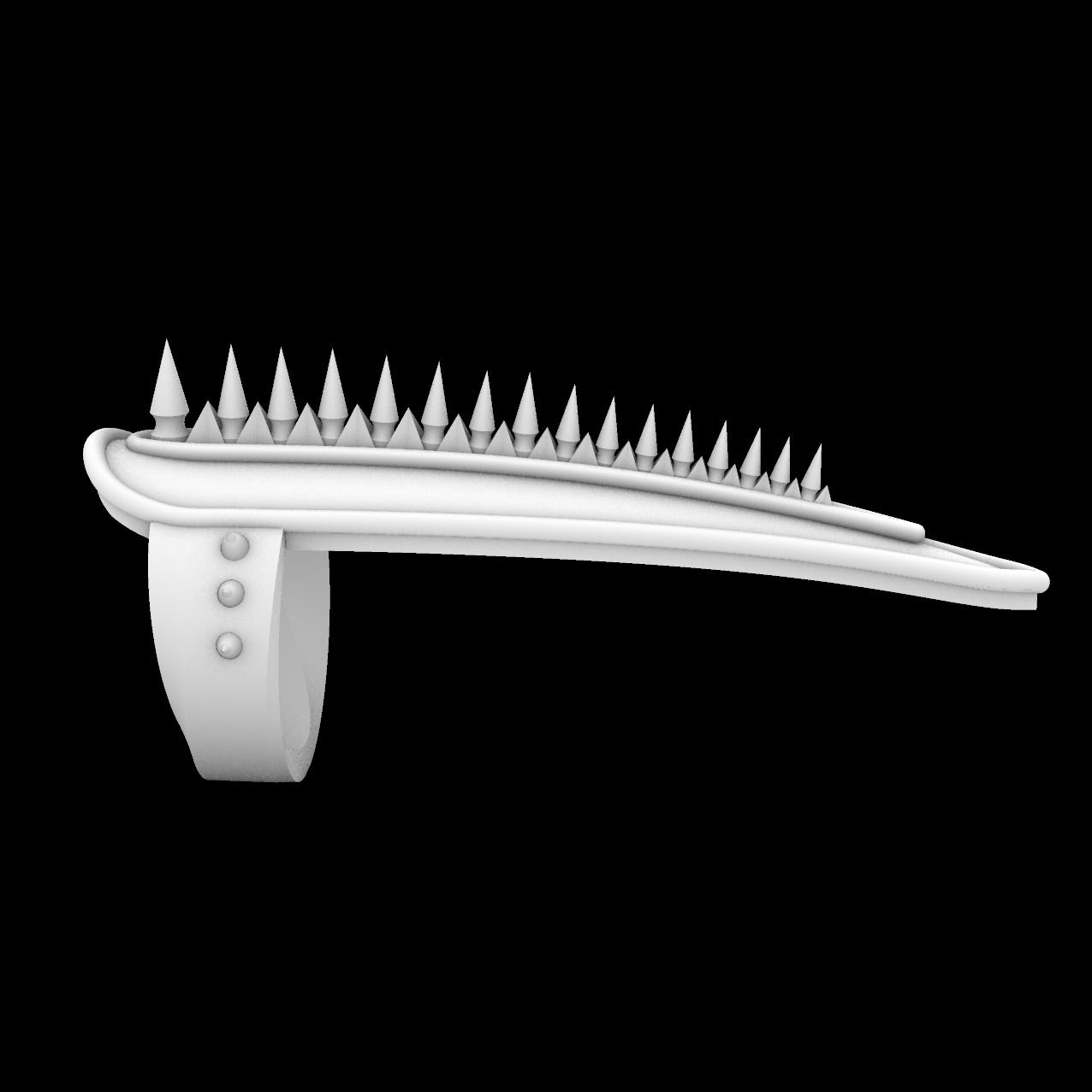 Vagina dentata - digital download claw ring stl file