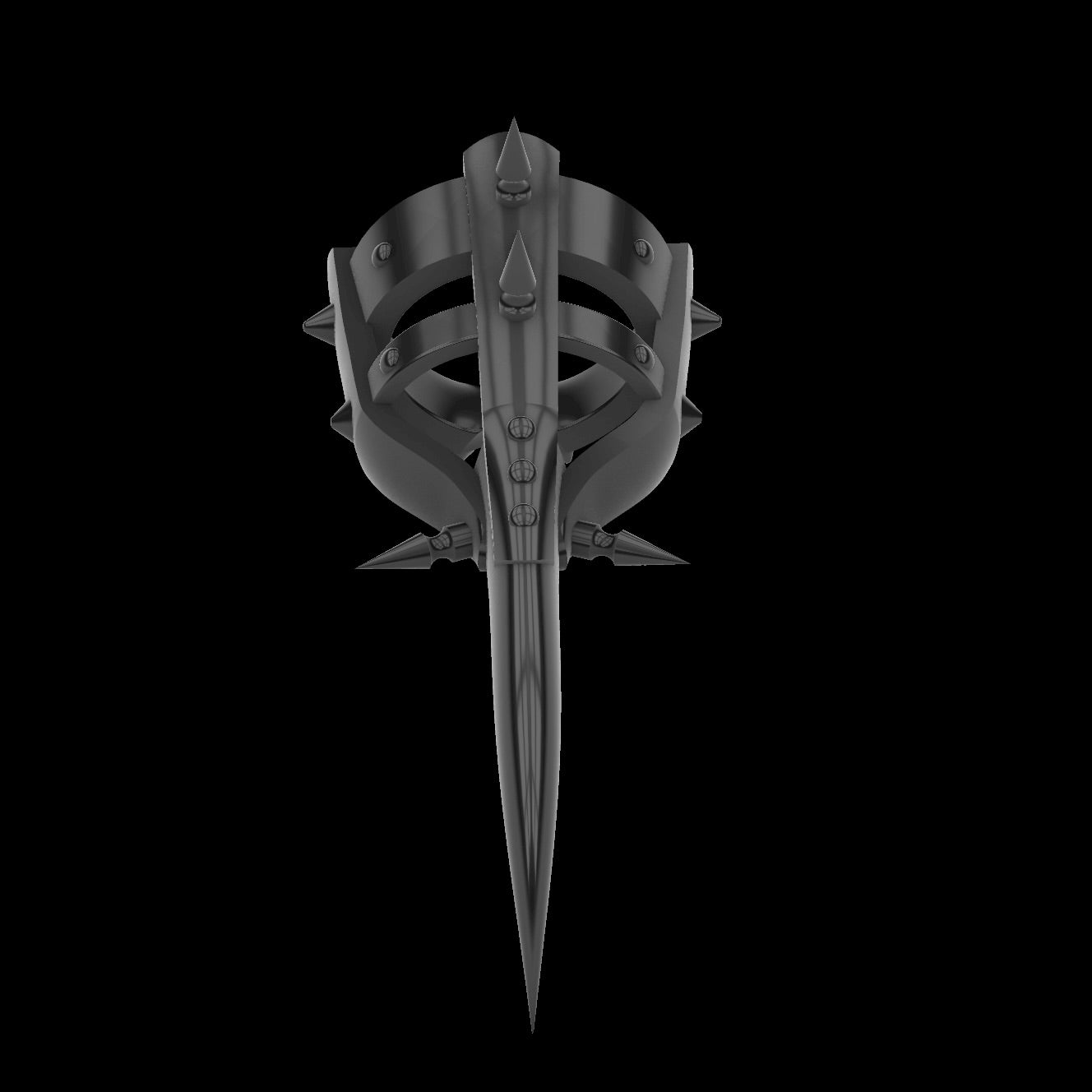 Cat woman claw ring with spikes - digital download stl 3D print file