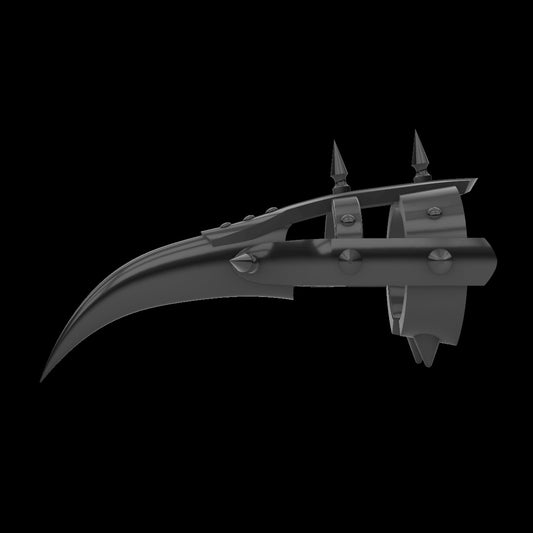 Cat woman claw ring with spikes - digital download stl 3D print file