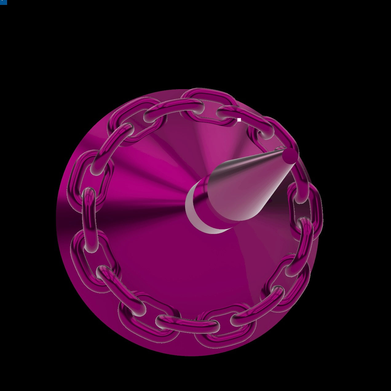 Nipple cover jewelry with spike and chains - digital download