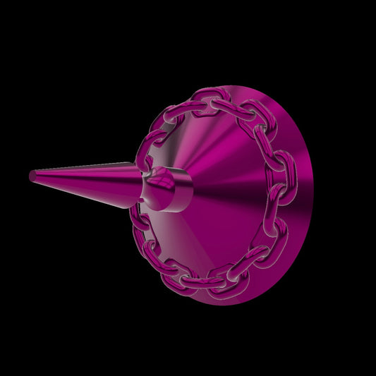 Nipple cover jewelry with spike and chains - digital download